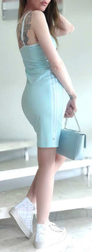 Zeige Bild Adidas Always Original Laced Strap Dress HK5088 hellblau Gr.32-48 2