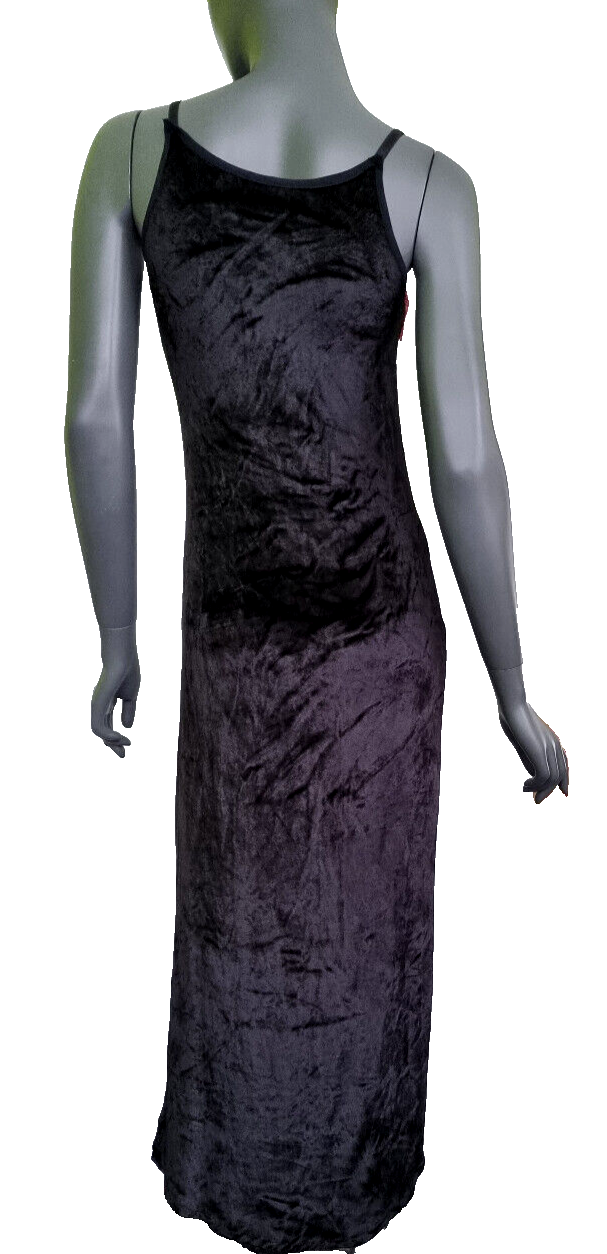 Bäres Nicki-Samtkleid Maxikleid Gothic , Boho stretch Gr. 34-38 freesize