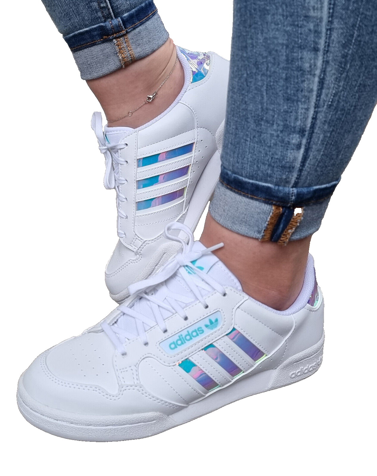 Adidas continental 80 stripes pulse aqua Gr.38