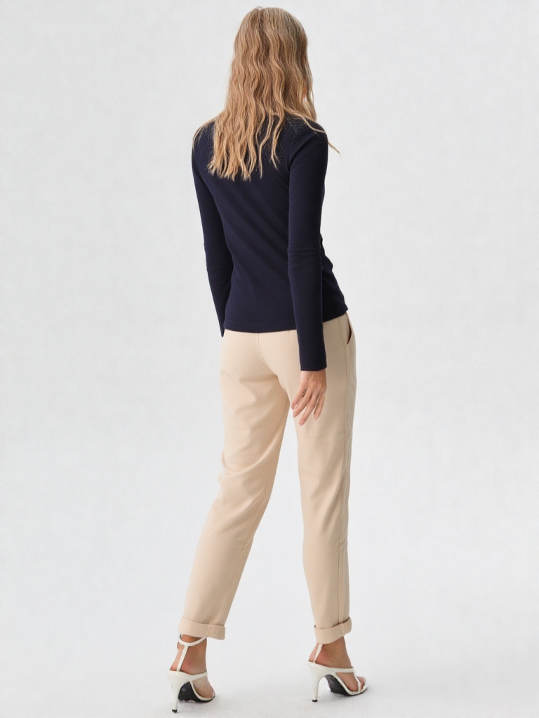 Hailys Schlupfhose beige Kombitalent elegant sportlich casual Gr. 32-42