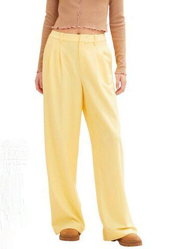 Marlene-Hose  Wide Leg Pant  High Waist gelb Gr.L/40
