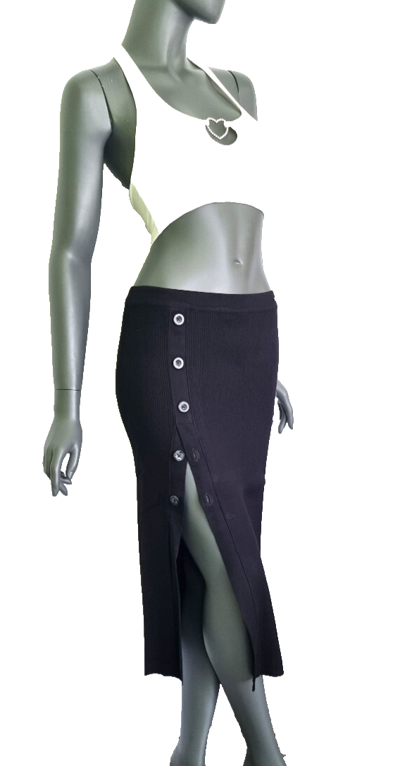 Bruno Banani BleistiftRock sexy Pencilskirt Rippstrick Gr.36/38