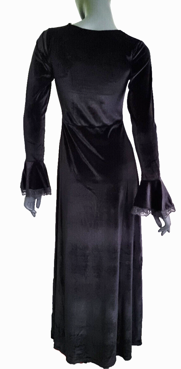 Bäres Empire Gothic  Samtkleid Maxikleid Mittelalter Gothic Witch  Gr. 36/38