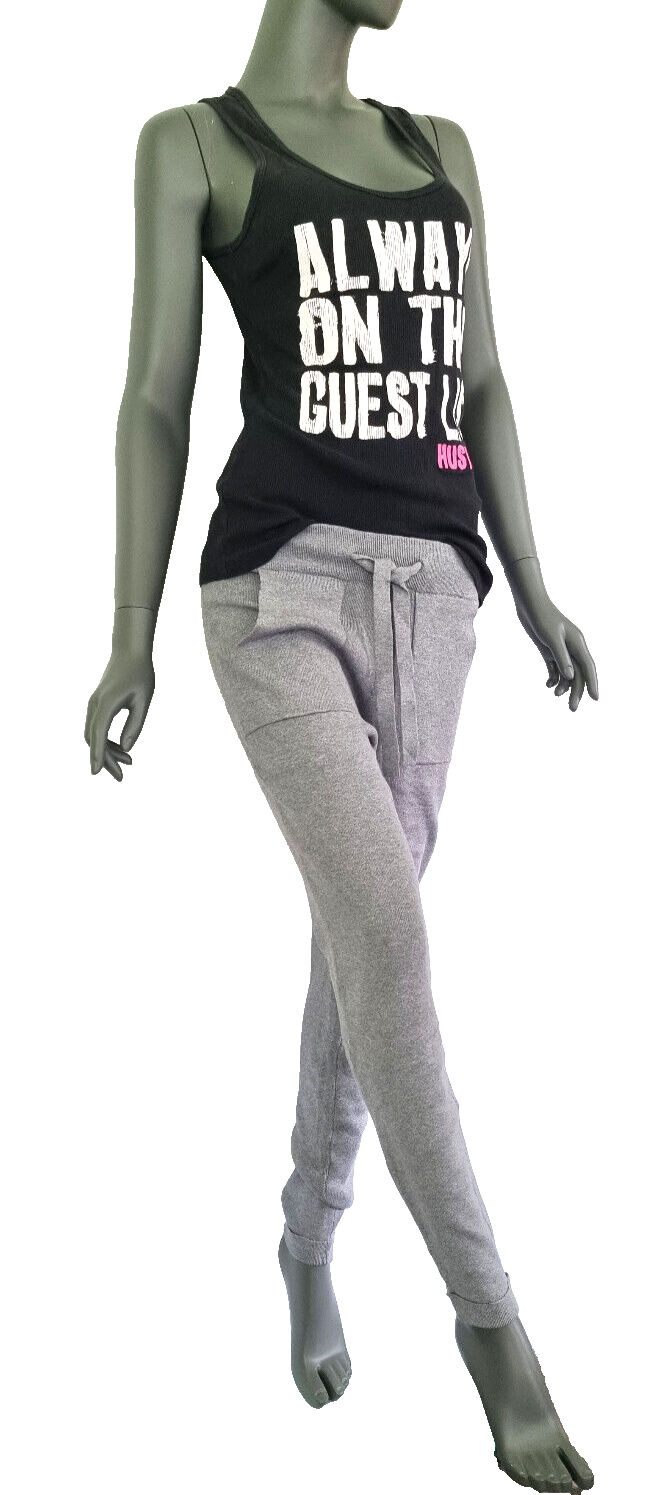 Aniston Feinstrick Hose Damen Schnürung camel Schlupfhose Jogger Kombitalent 42