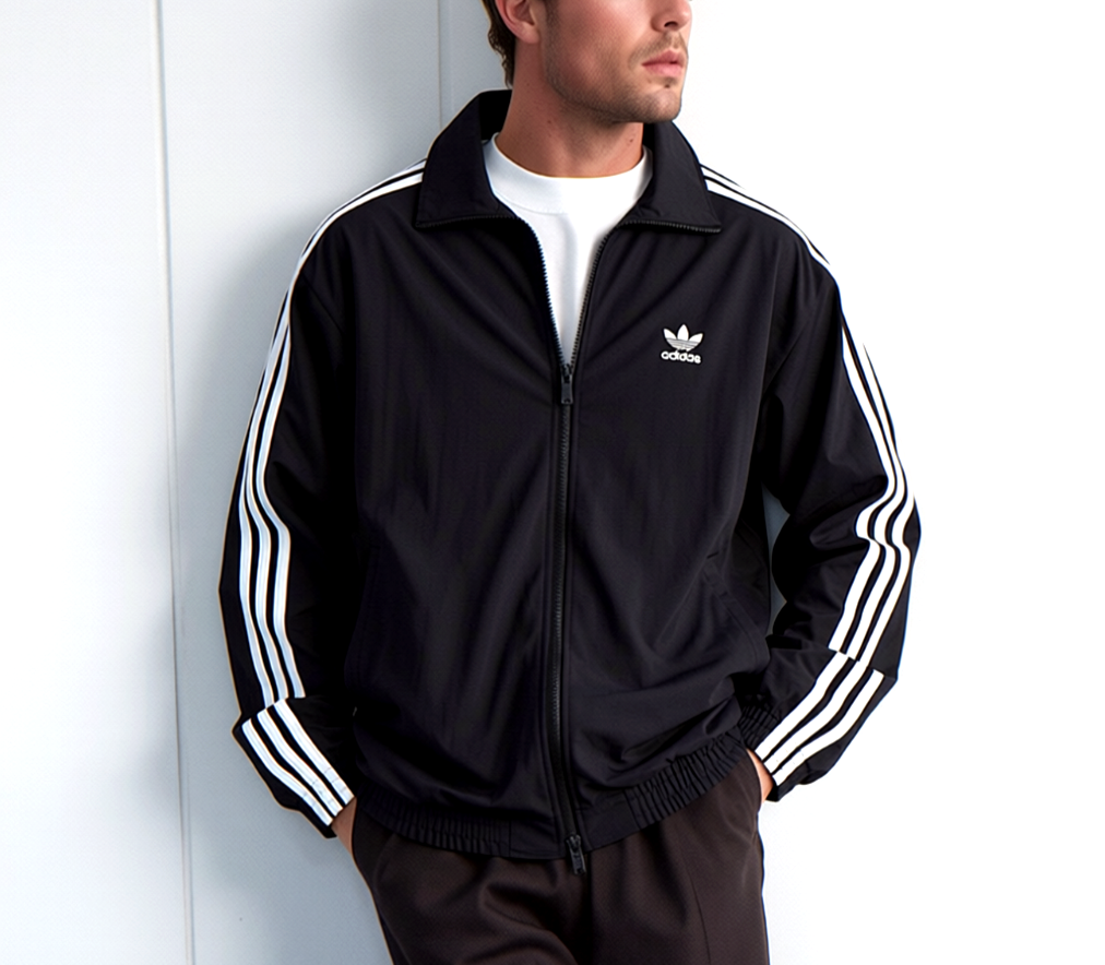 Adidas Firebird Outdoor Woven Jacke schwarz leichte Fütterung Gr.3XL