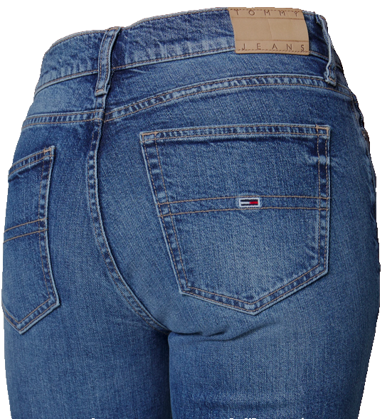 Tommy Hilfiger Maddie Bootcut Jeans mittelblau W34-L32