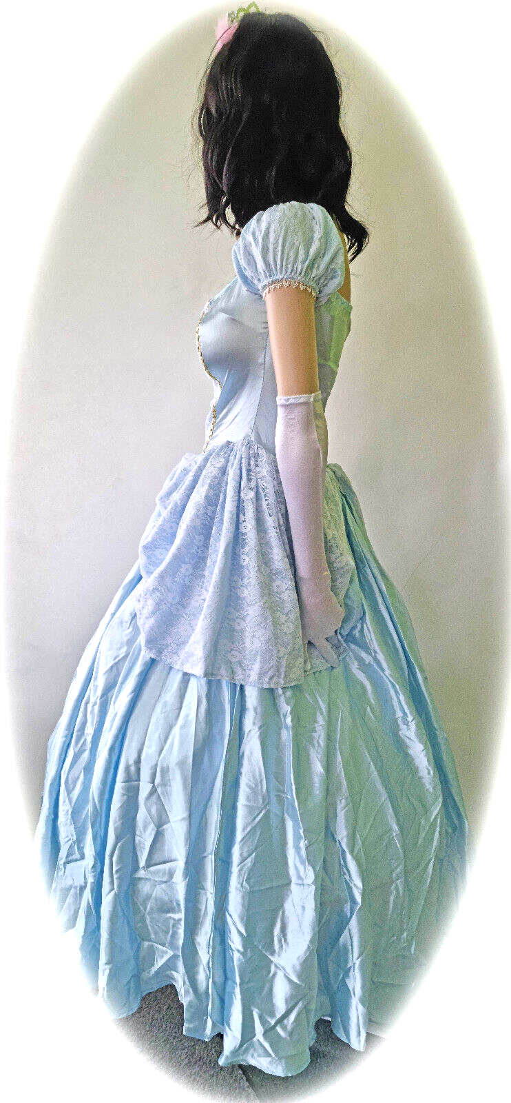 Kostüm Karneval Cinderella Sissi Aschenbrödel Aschenputtel Prinzessin Gr.36