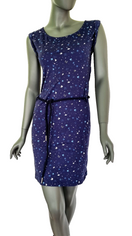 Zeige Bild Ragwear Tammi Birds Sommerkleid navy mit Gürtel Gr. S 3