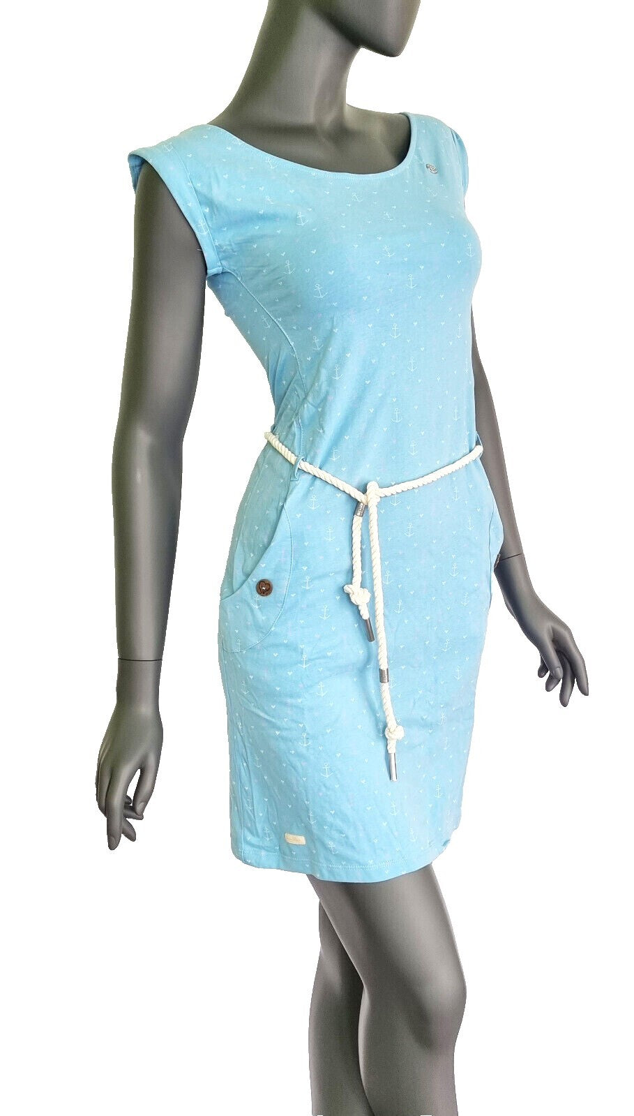 Ragwear Sommerkleid Tagg Marina Anker  Strand Urlaub Gr. XS-XXL