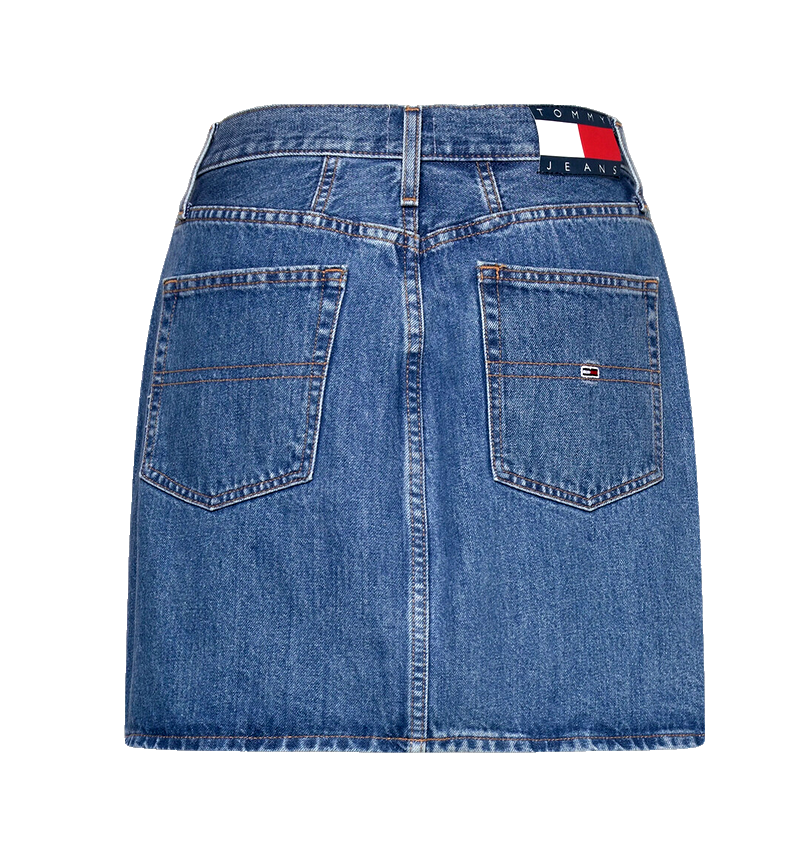 Tommy Hilfiger Mom Jeansrock blau Minirock Gr.W33/ (42-44)