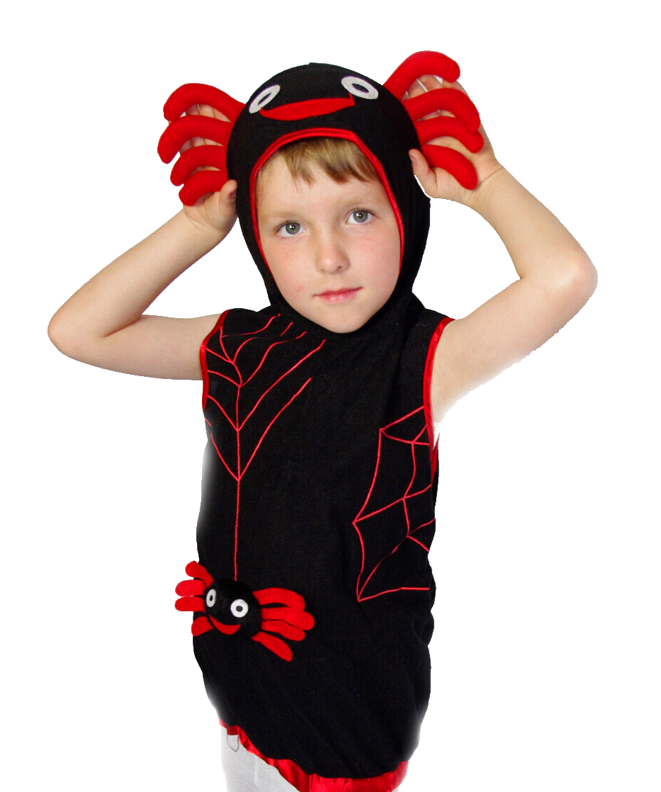 George UK Spinne Spider Fasching Karneval Kostüm Gr.92-104