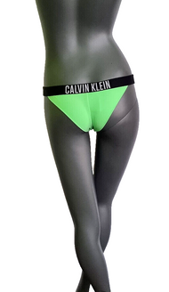 Calvin Klein Bikinihose Ultra Green brazilian half string Gr.XL/40