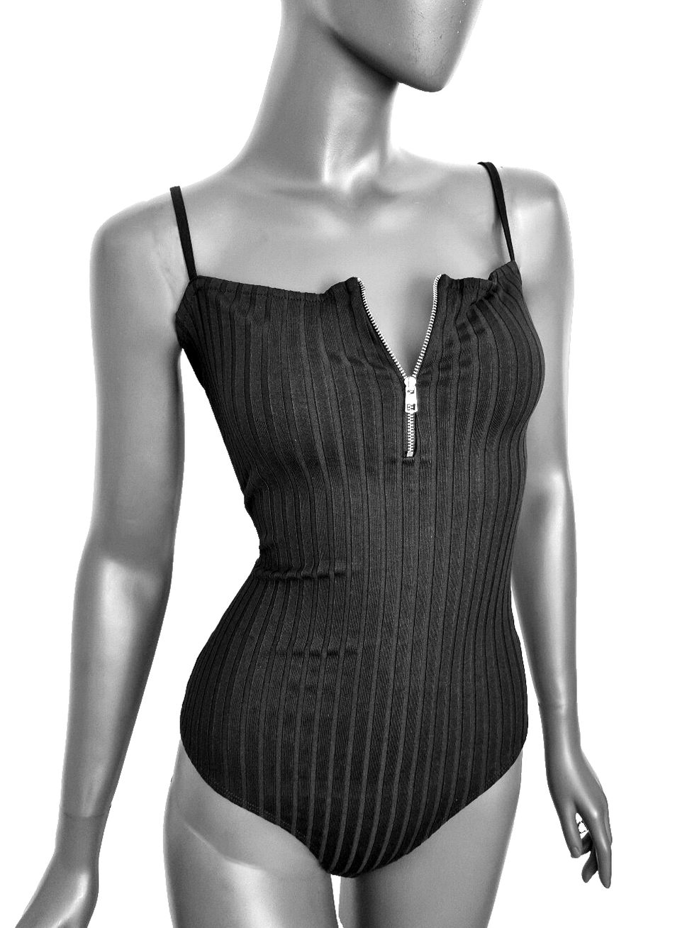 Calvin Klein BodyTop Stringbody Ripptop Zipper Gr.2XL