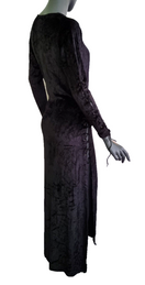 Zeige Bild Bäres Gothic  Samtkleid Mantel Maxikleid Mittelalter Gothic Witch  Gr. 36-40 3