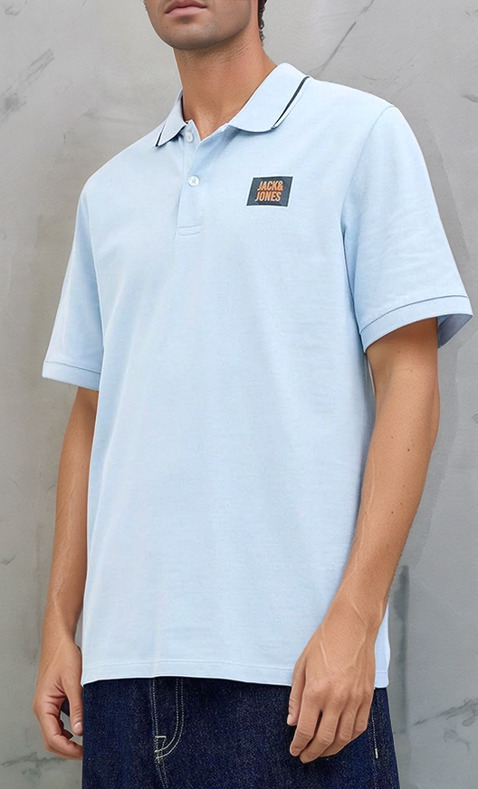 Jack & Jones Poloshirt blau Gr.XL