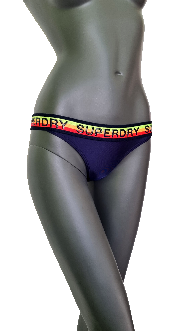 Superdry Bikini Triangel Oberteil Rich navy dunkelblau Gr.XS 34/36