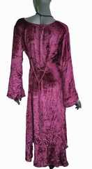 Zeige Bild Bäres Vokuhila Samtkleid Maxikleid Mittelalter Gothic Witch  Gr. 42/44 4