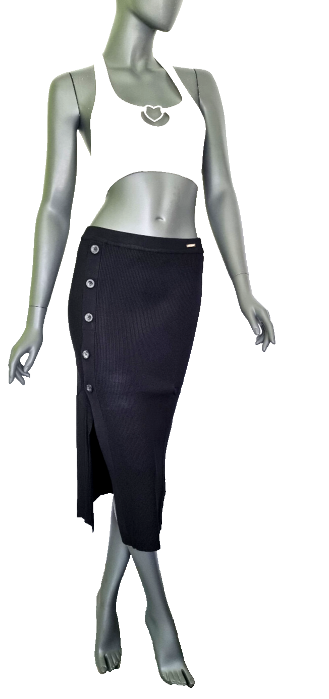 Bruno Banani BleistiftRock sexy Pencilskirt Rippstrick Gr.36/38