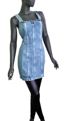 Zeige Bild Tommy Hilfiger Buckle Mini Dress Jeanskleid Gr.XS 32 2