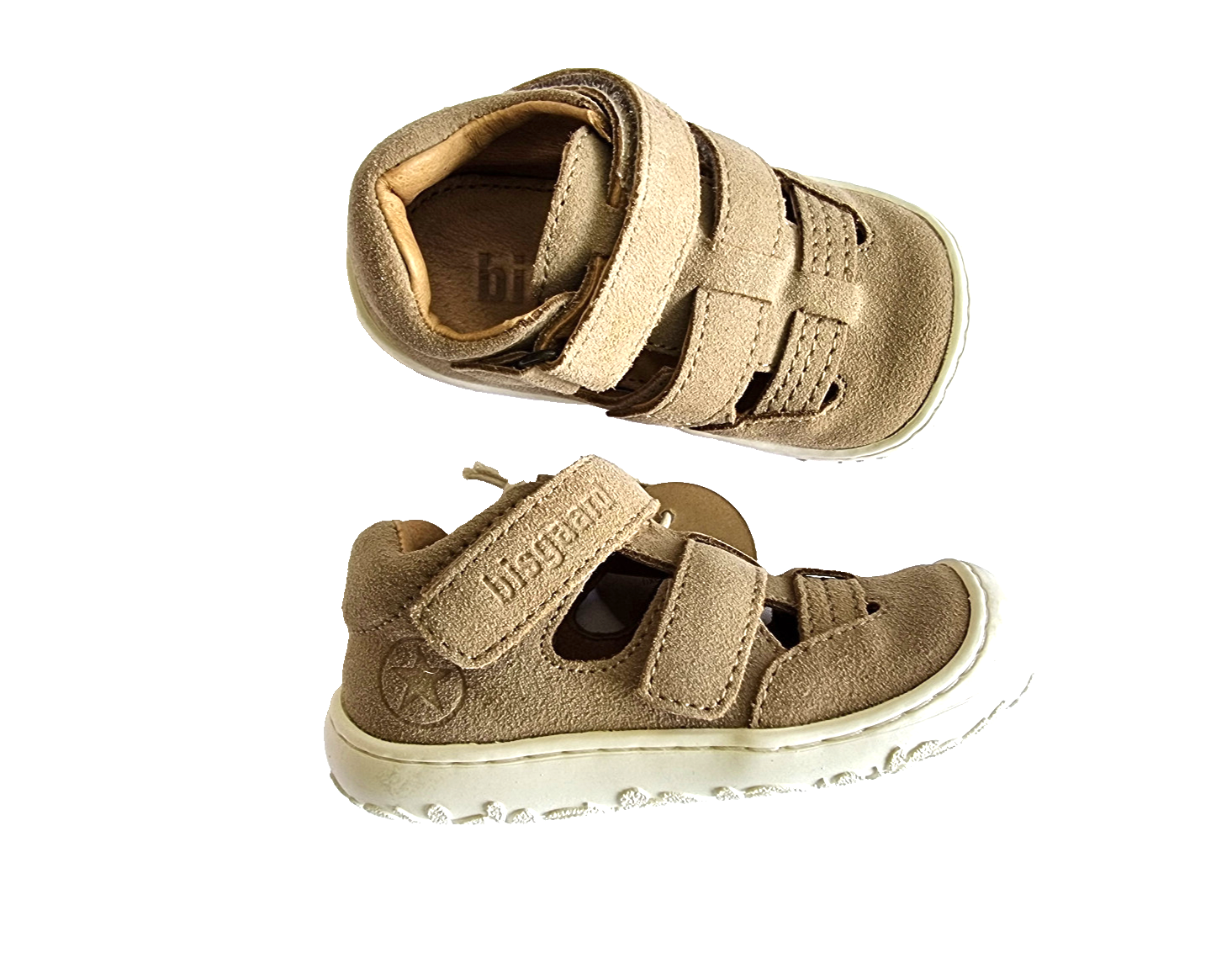 Bisgaard brandy Sandale Klettverschluss Barfußschuhe Lauflernschuhe Gr.20