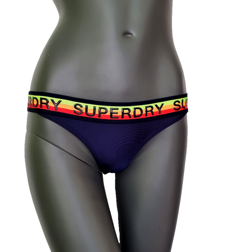 Superdry Bikini Bottom Halfstring Rich navy dunkelblau Gr.XL 42/44