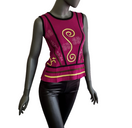 Zeige Bild Nepal Ethno Damen Top  Flower Hippie Boho lila Gr. 36/38 onesize 4
