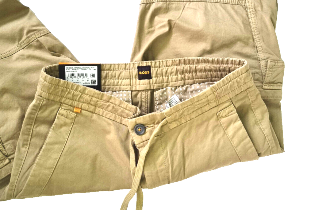 BOSS ORANGE Sisla Cargo Pants Baggy beige Gr.46