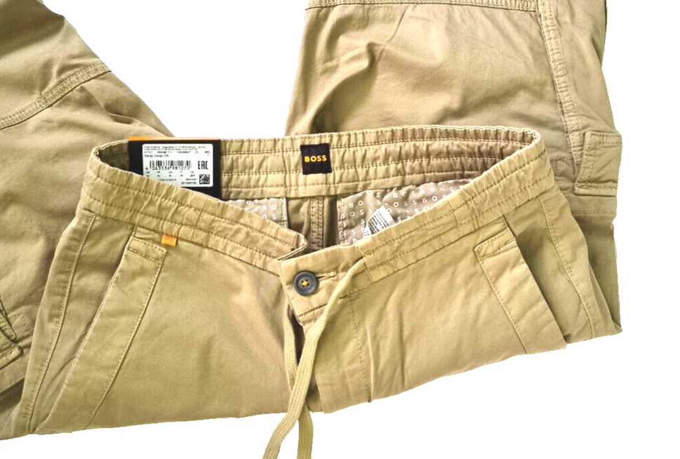 BOSS ORANGE Sisla Cargo Pants Baggy beige Gr.46