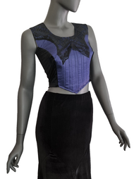 Corsagentop Gothic Punk Medieval Victorian Barock bordeaux Gr. 34/36