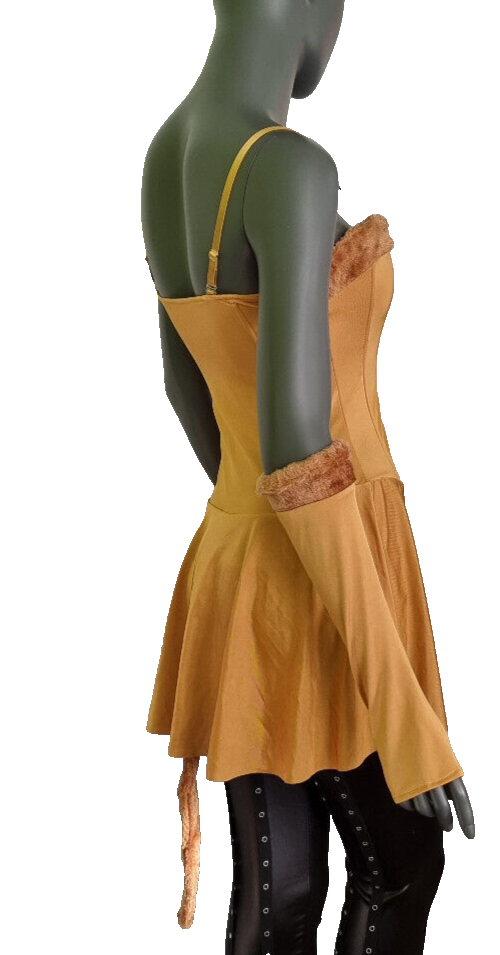 Faschingskostüm Karneval Löwe Corsage Gr.34-38