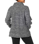 Zeige Bild KangaROOS Fleecejacke  grau melange Gr.40 - 50 4