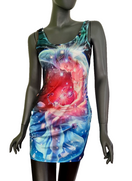 Zeige Bild Longtop Minikleid stretch Sternzeichen Skorpion Gr.34-38 freesize 4