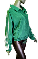 Zeige Bild Adidas Damen Coach Jacket IC6091 grün leicht gefüttert Gr. 54/56 4