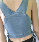 Zeige Bild Sexy Jeanstop Schnürung  Gr.34-40 2