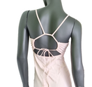 Zeige Bild Tommy Jeans Jerseykleid Badge Tie  rosé stretch Gr. S 4
