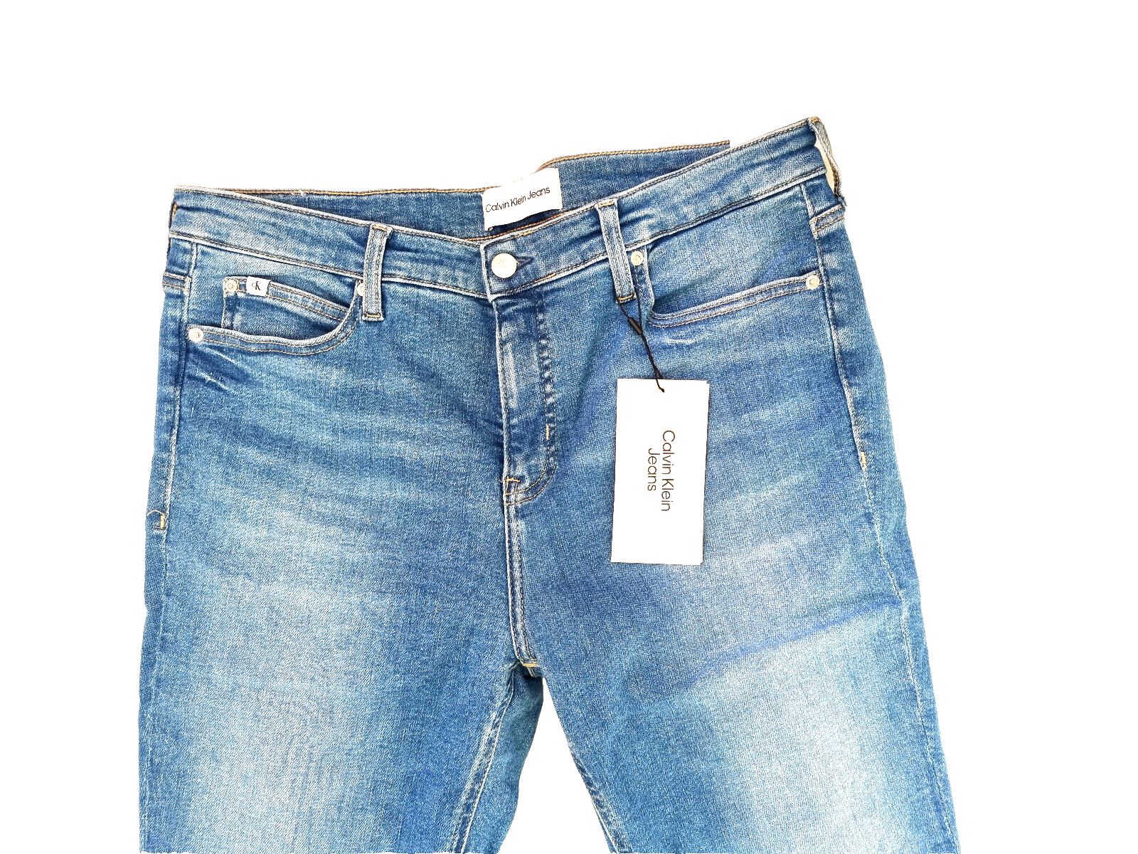 Calvin Klein Mid Rise Skinny Jeans blue Gr.W33 L30