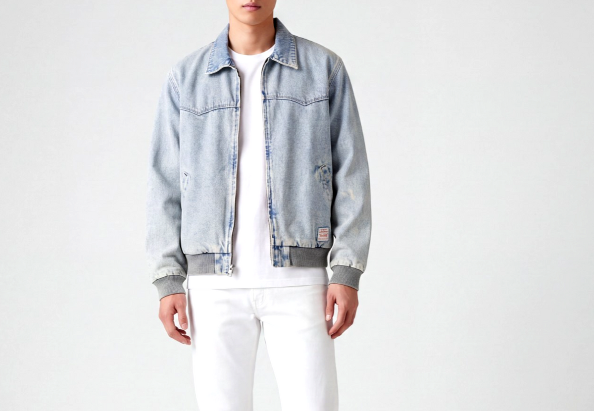Levi's Herren Jeansjacke gefüttert Überangsjacke relaxed fit Gr.XL