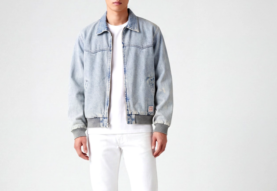 Levi's Herren Jeansjacke gefüttert Überangsjacke relaxed fit Gr.XL