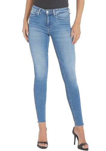 Calvin Klein Mid Rise Skinny Jeans blue Gr.W33 L30