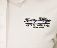 Tommy Hilfiger SLIM SCRIPT GRAPHIC - Poloshirt ancient white XL 38-40