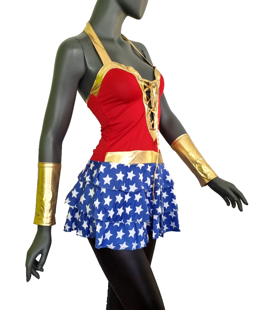 WONDER WOMAN Fasching Kostüm Karneval Gr.34-38