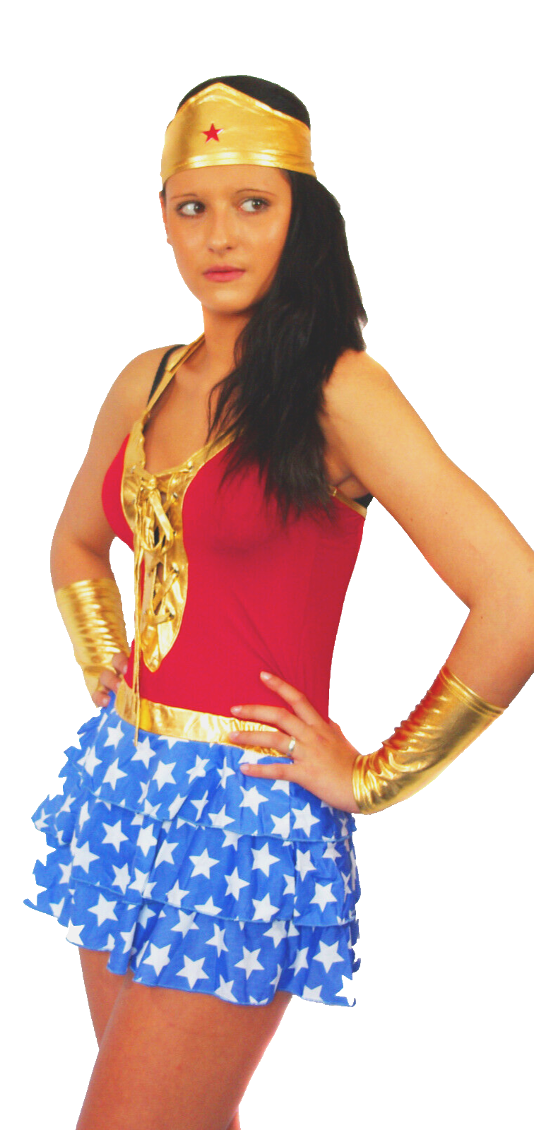 WONDER WOMAN Fasching Kostüm Karneval  Gr.34-38