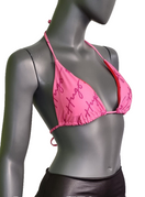 Zeige Bild Hugo Boss Bikini-Oberteil Sign Triangel rosa rot Gr.M/38 2