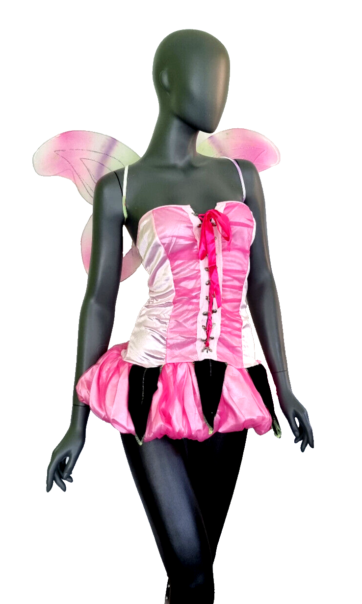 Faschingskostüm Karneval Pink Fairy Gr.36-38 freesize