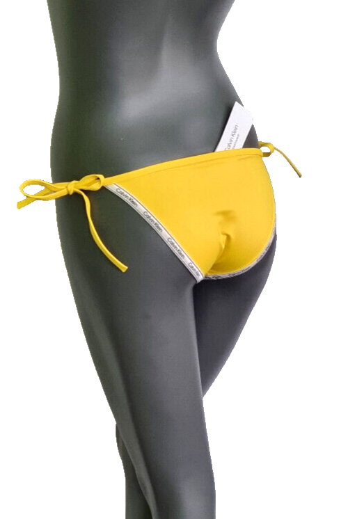Calvin Klein Bikinihose yellow brazilian half string Gr.S