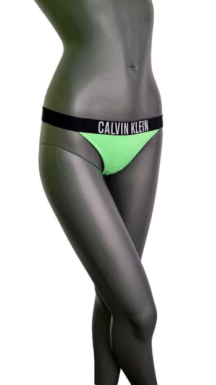 Calvin Klein Bikinihose Ultra Green brazilian half string Gr.M/36
