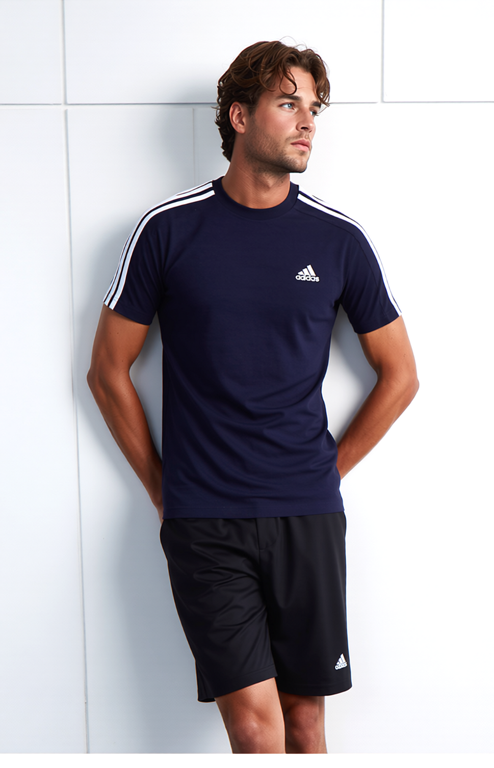 Adidas Herren T-Shirt Essentials Single Jersey 3-Stripes Tee IC9335 Gr.3XL