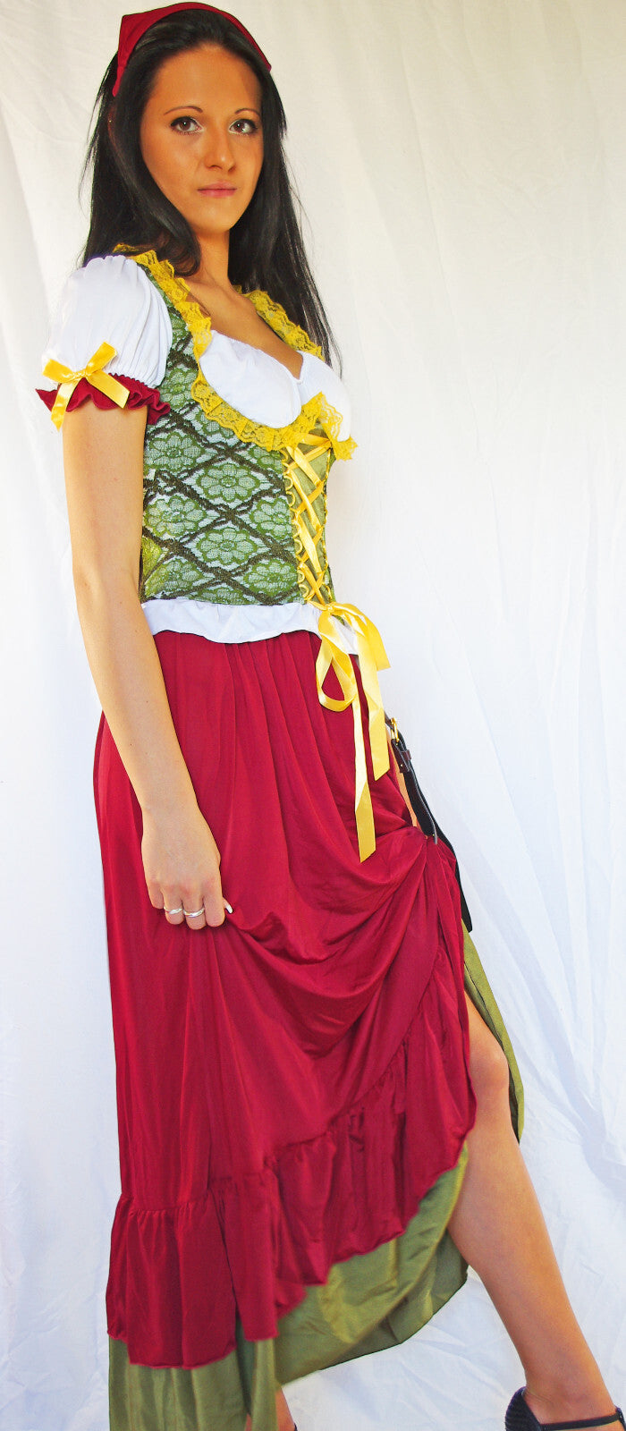 Medieval Kostüm Mittelalter Burgfräulein Gr.34-38 verschiedene Designs