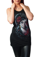 Zeige Bild Spiral Lace Los Muertos Mexican Top Gr.34/36 3