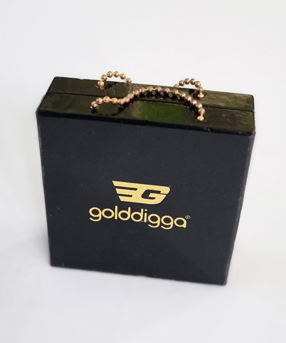 Golddigga  Flügel Ohrringe Hänger Wings silber